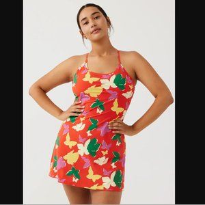 Butterfly Print Exercise Dress NWT